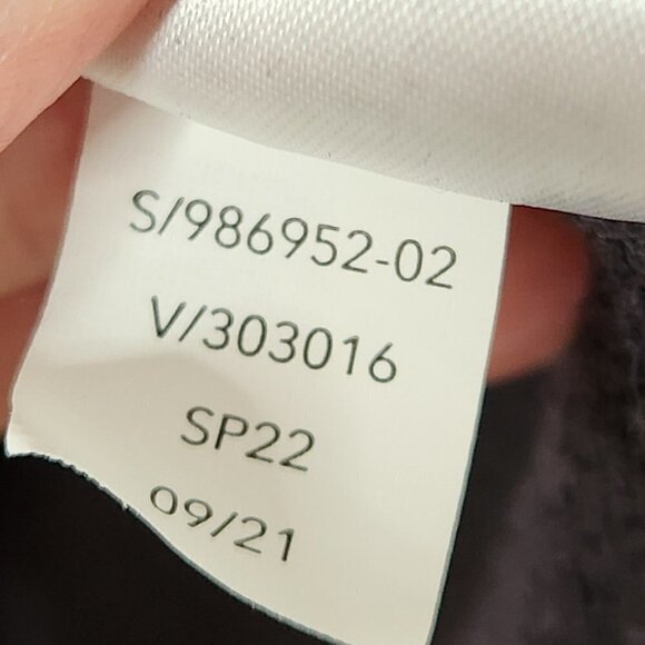 ATHLETA Coaster Luxe Waffle Hoodie Oversized Cozy Tunic Black - Picture 7 of 8